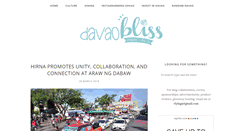 Desktop Screenshot of davaobliss.com