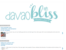 Tablet Screenshot of davaobliss.com